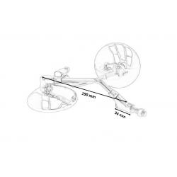 LUSTERKA HONDA CBX 650 CBX 750 CBX650